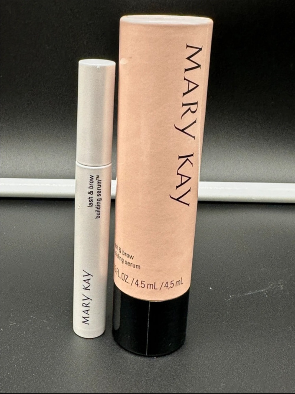 Mary Kay Lash & Brow Building Serum .15 fl oz / 4.5 mL - Full Size NIB BRAND NEW